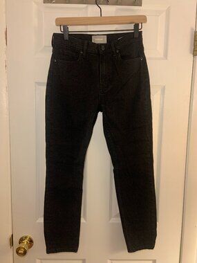 Everlane High Waist Straight Leg Ankle Jeans - Size 28